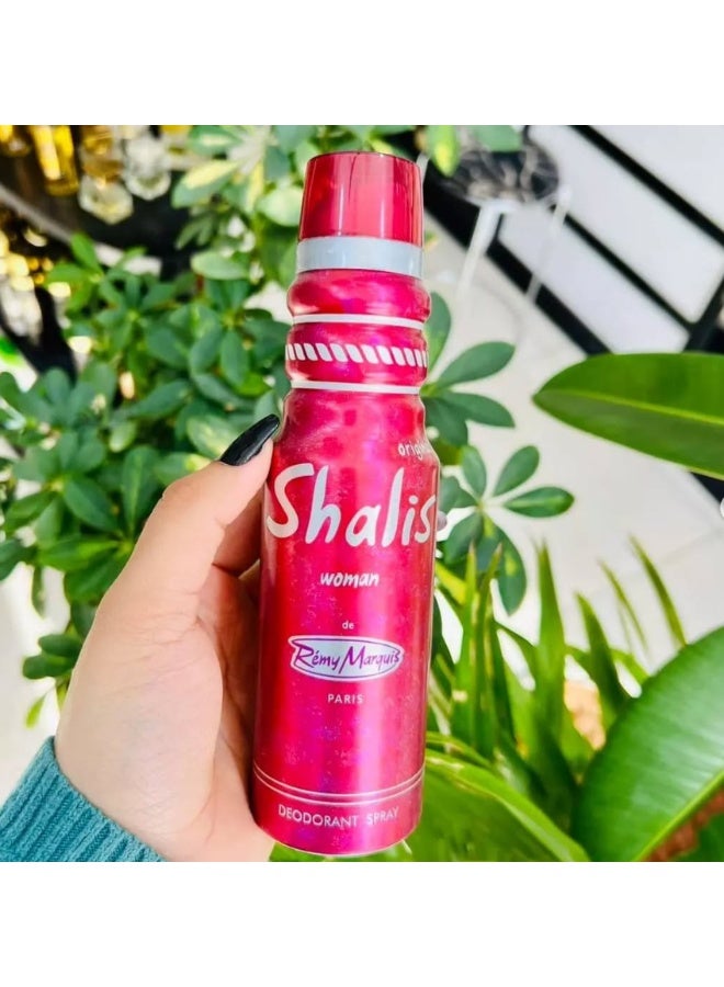 شاليز بخاخ مزيل عرق للنساء (175 مل) - عطر يدوم طويلاً - رائحة زهرية وفاكهية - بخاخ منعش للجسم طوال اليوم - Image 3